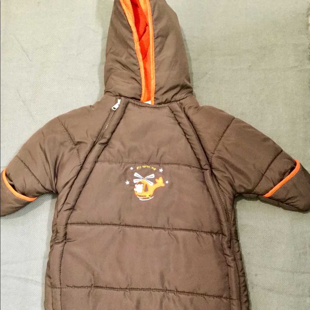 Baby Puffer Coat Onsie